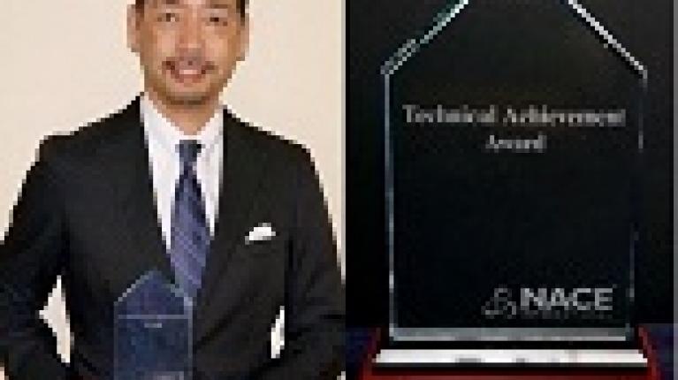 Dr. Amaya Received the 2020 Technical Achievement Award from NACE